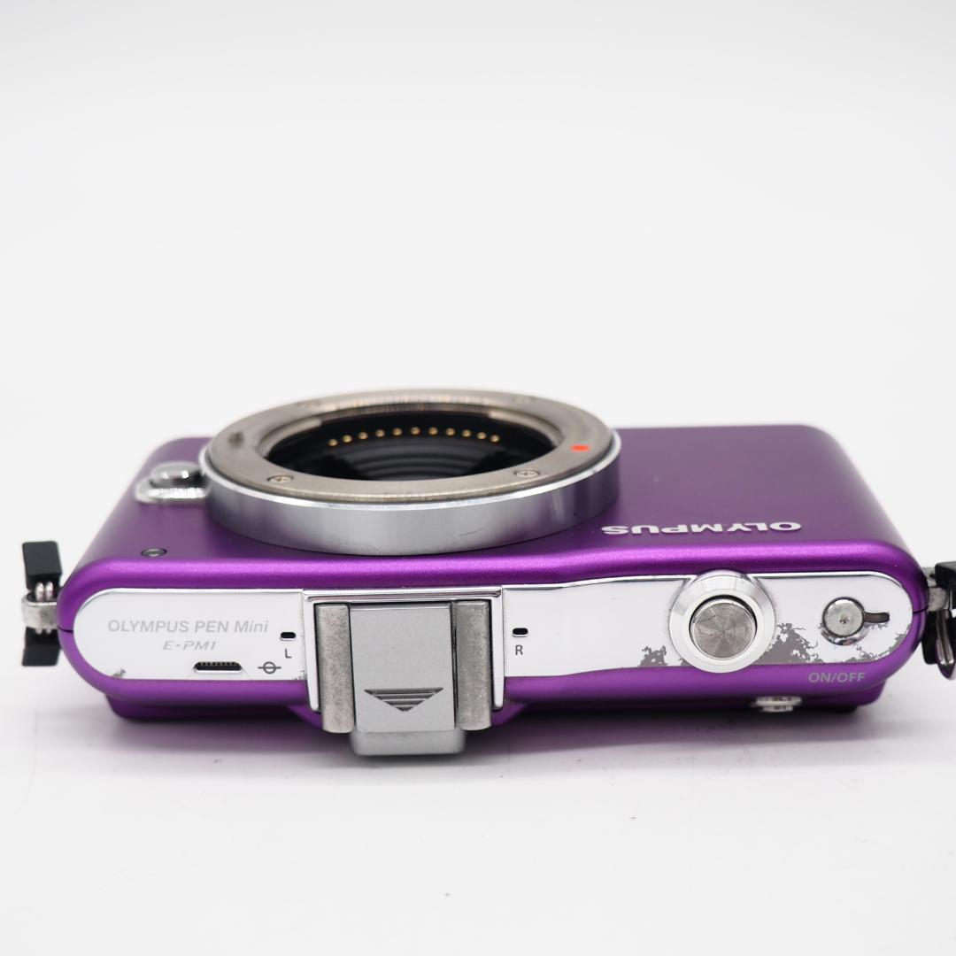 OLYMPUS ミラーレス一眼 PEN E-PM1 パープル