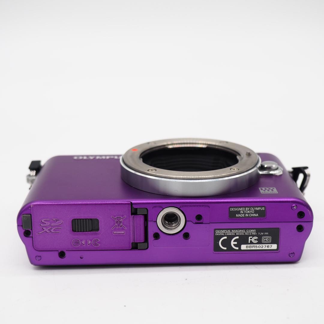 OLYMPUS ミラーレス一眼 PEN E-PM1 パープル