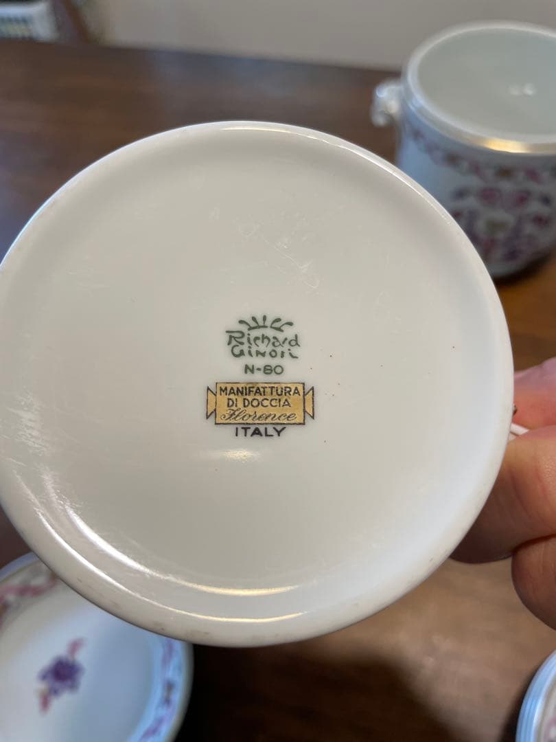 【希少品】美品　リチャードジノリ★インペロジュリエッタ★ フルセット