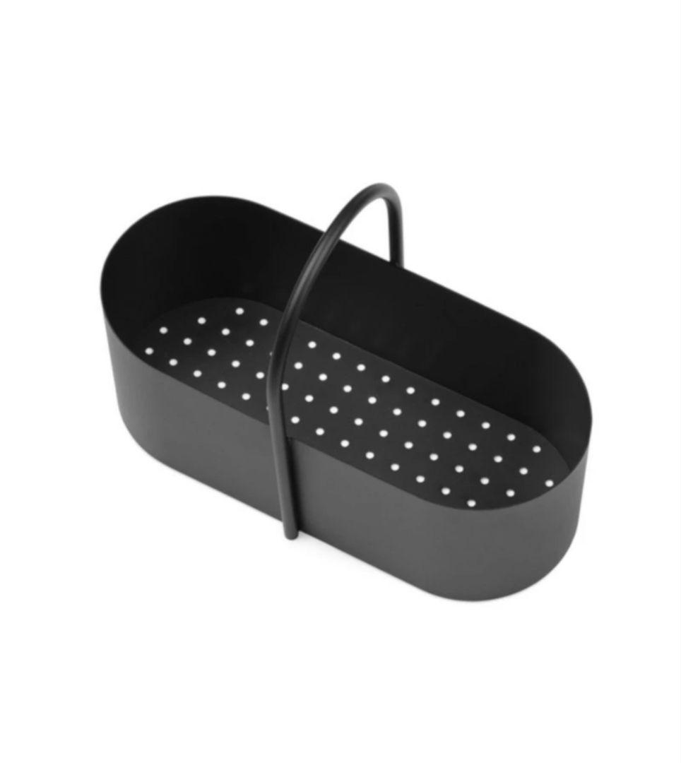 （木）価格！ほぼ未使用✮ファームリビング、黒、収納