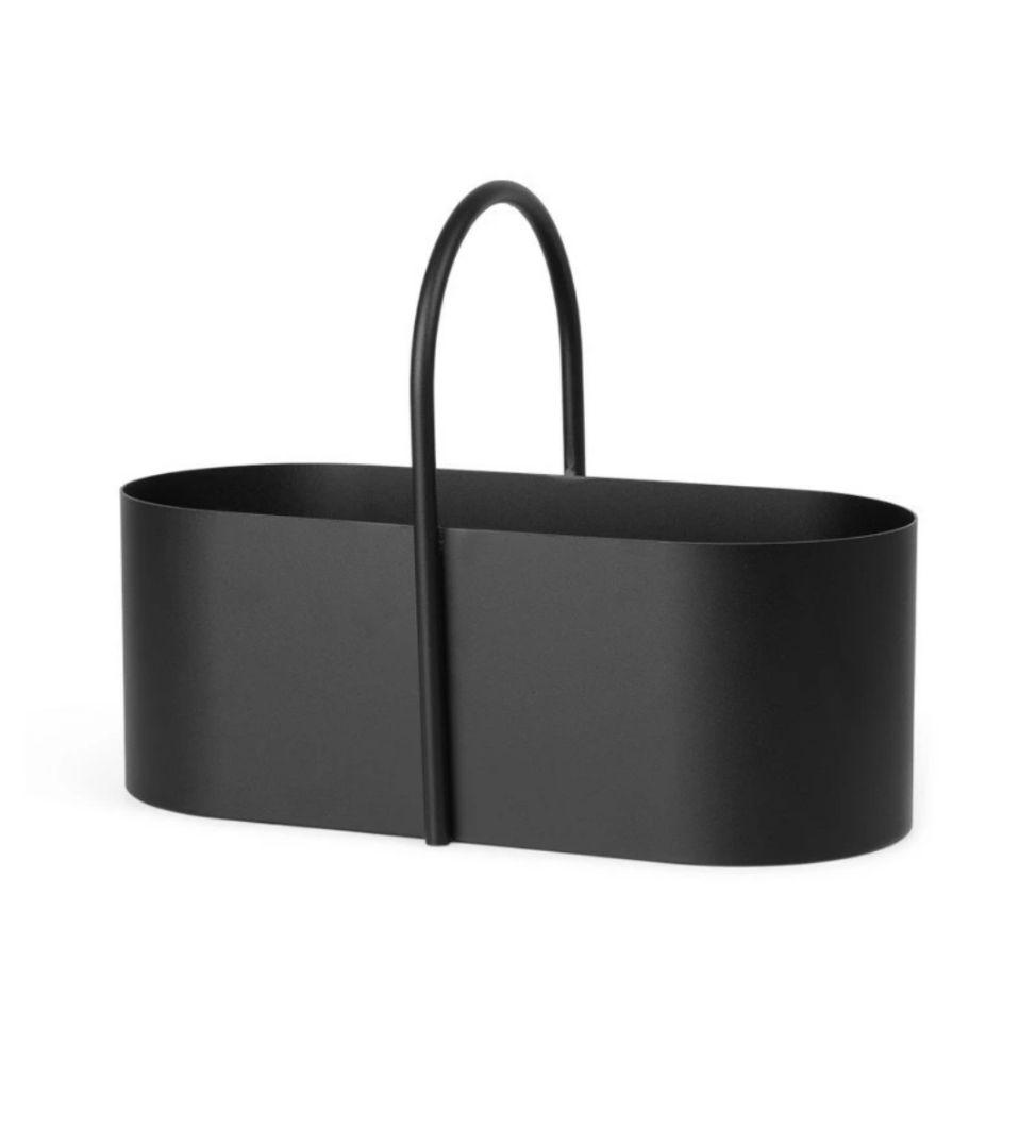 （木）価格！ほぼ未使用✮ファームリビング、黒、収納