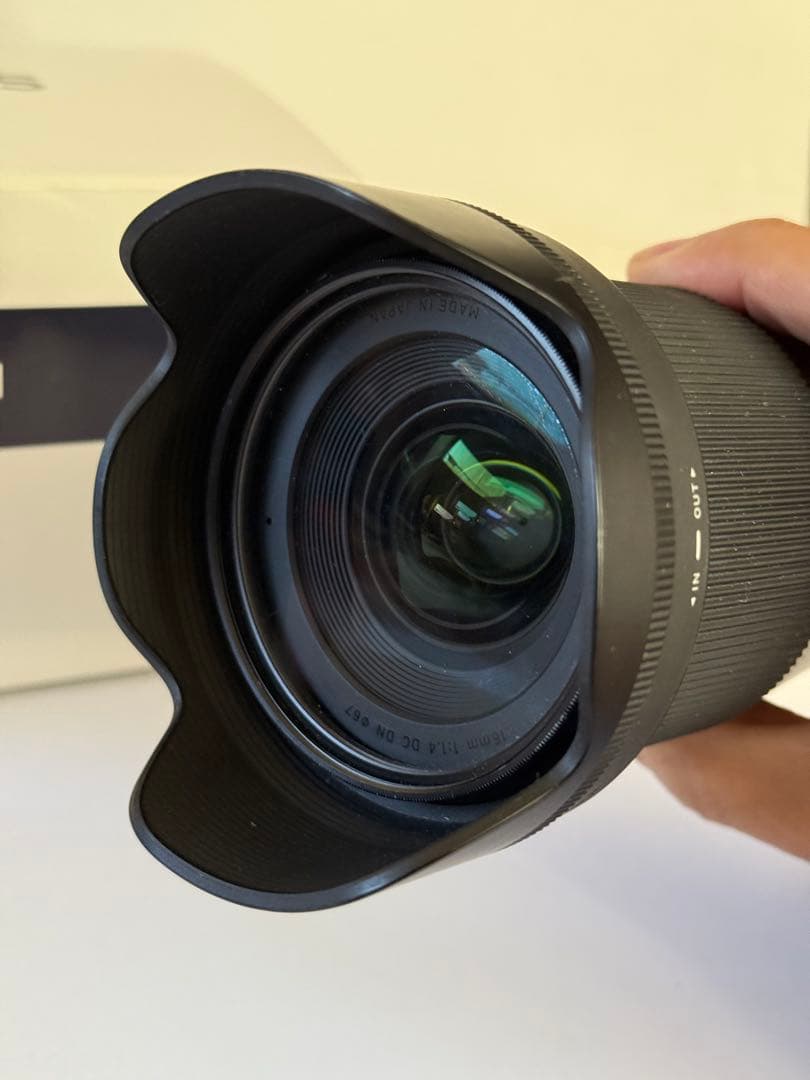 【ソニー Eマウント】SIGMA 16mm F1.4 DC DN 単焦点レンズ