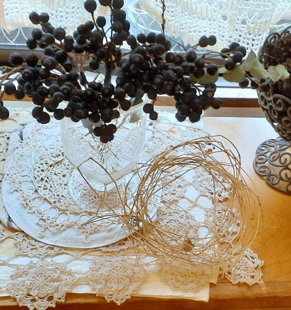 COVENT GARDEN ビンテージ エンボスモチーフ ガラス製花瓶❤︎