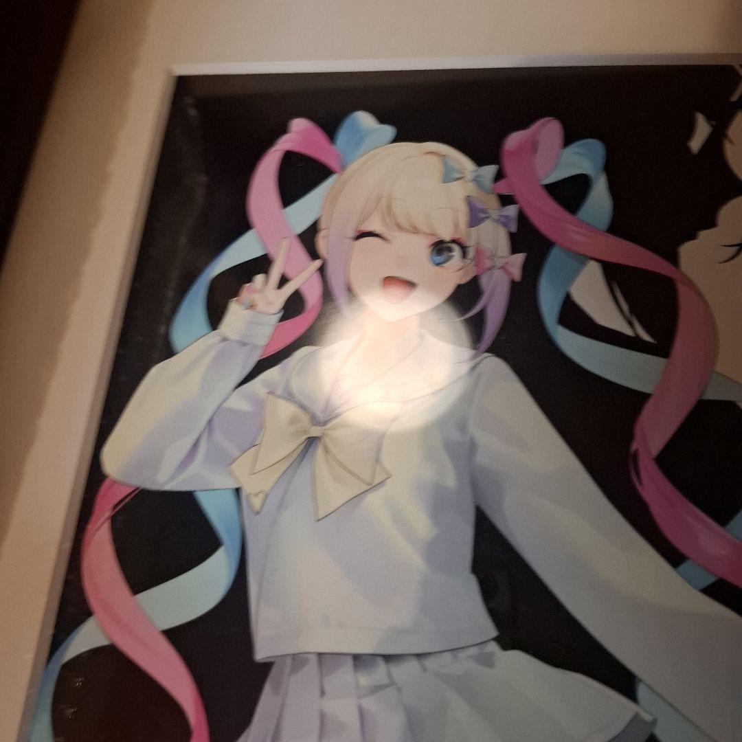 お久しぶり先生描き下ろし「超絶最かわてんしちゃん＆あめちゃん」複製原画