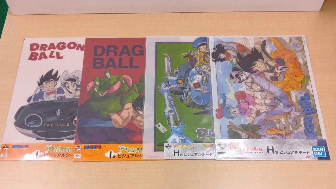 ❶ドラゴンボール 一番くじ クリアポスター ビジュアルボード 大量 まとめ売り