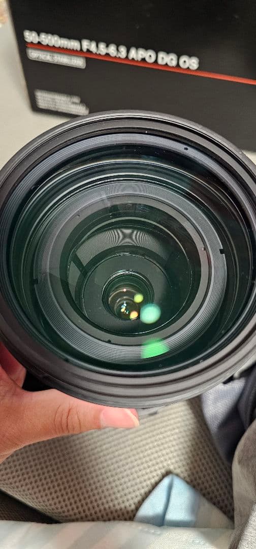 SIGMA50-500mmF4.5-6.3望遠レンズキヤノンマウント