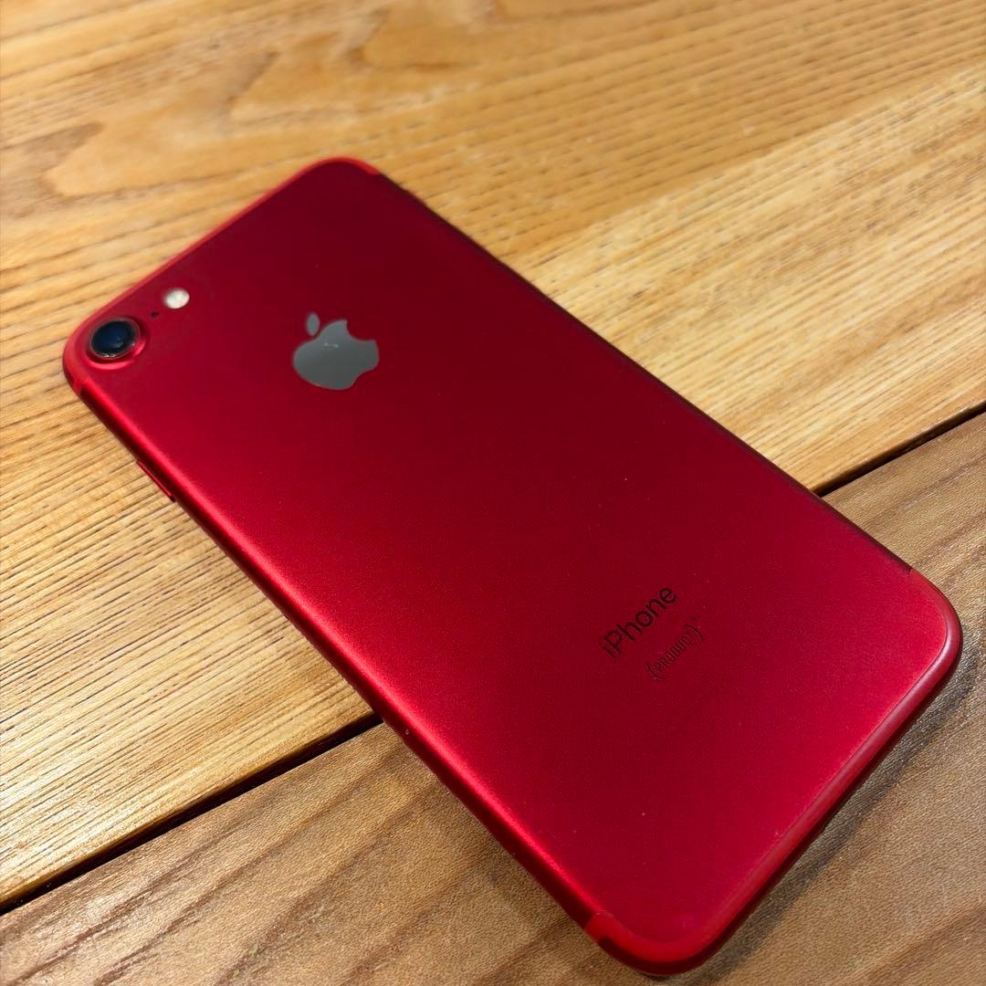 iPhone7 128GB レッド　simフリー(NPRX2J/A)