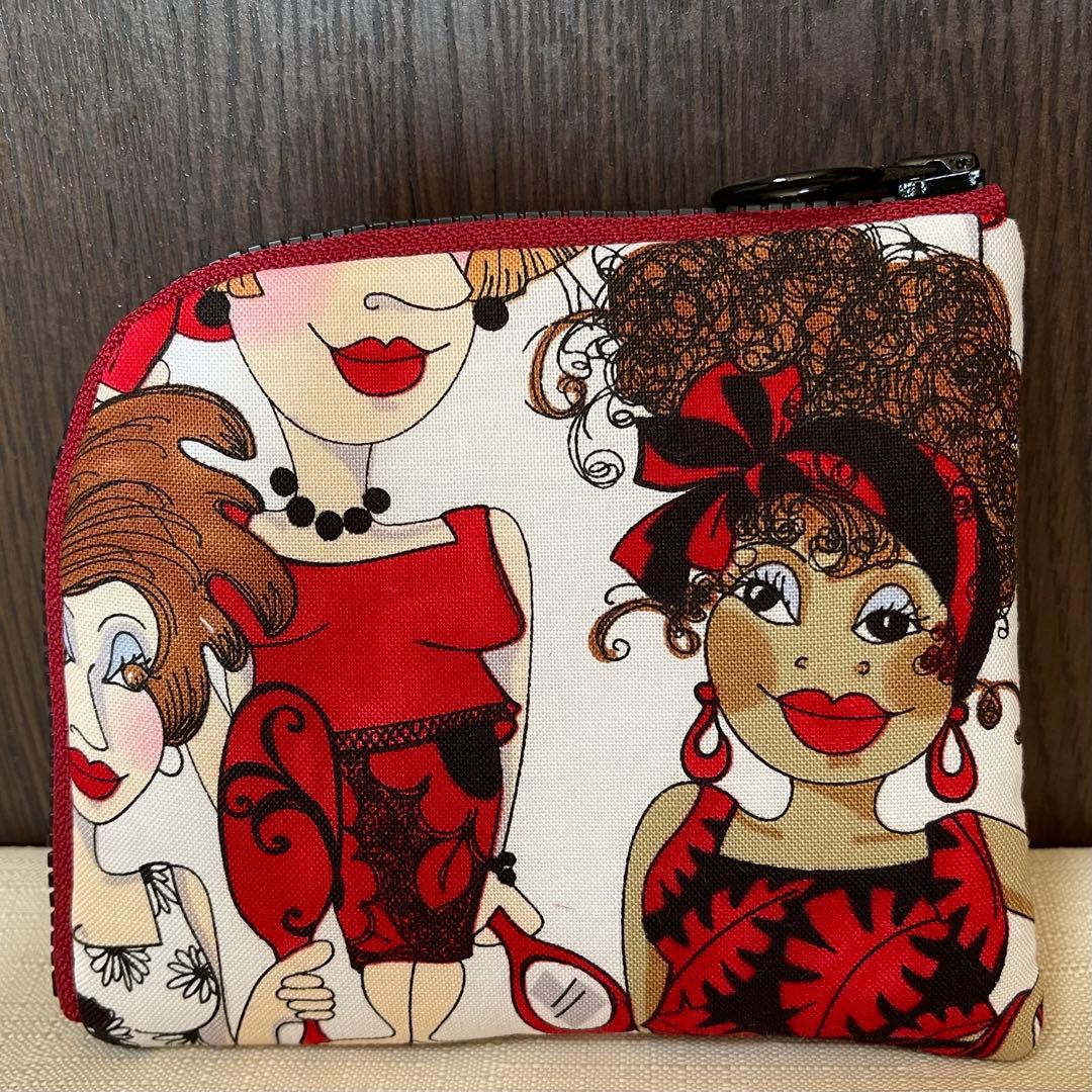 ♡20㎝ファスナーポーチ②♡ハンドメイド　ロラライハリス