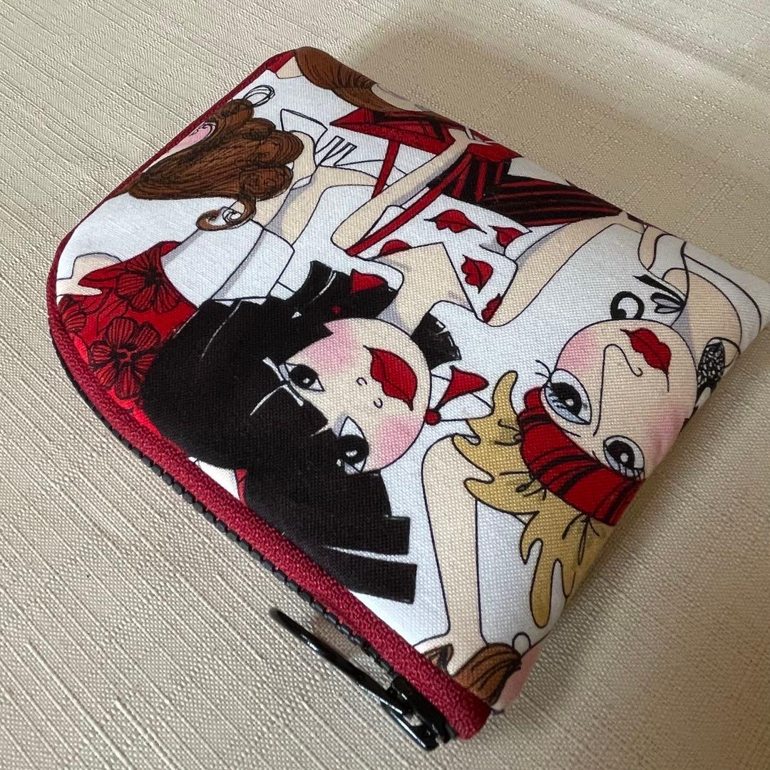 ♡20㎝ファスナーポーチ②♡ハンドメイド　ロラライハリス