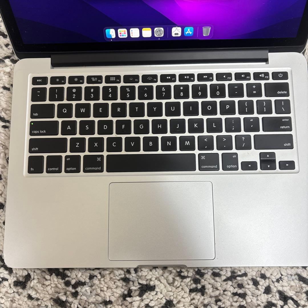 【美品】MacBook Pro13本体A1502 (初期化済み)