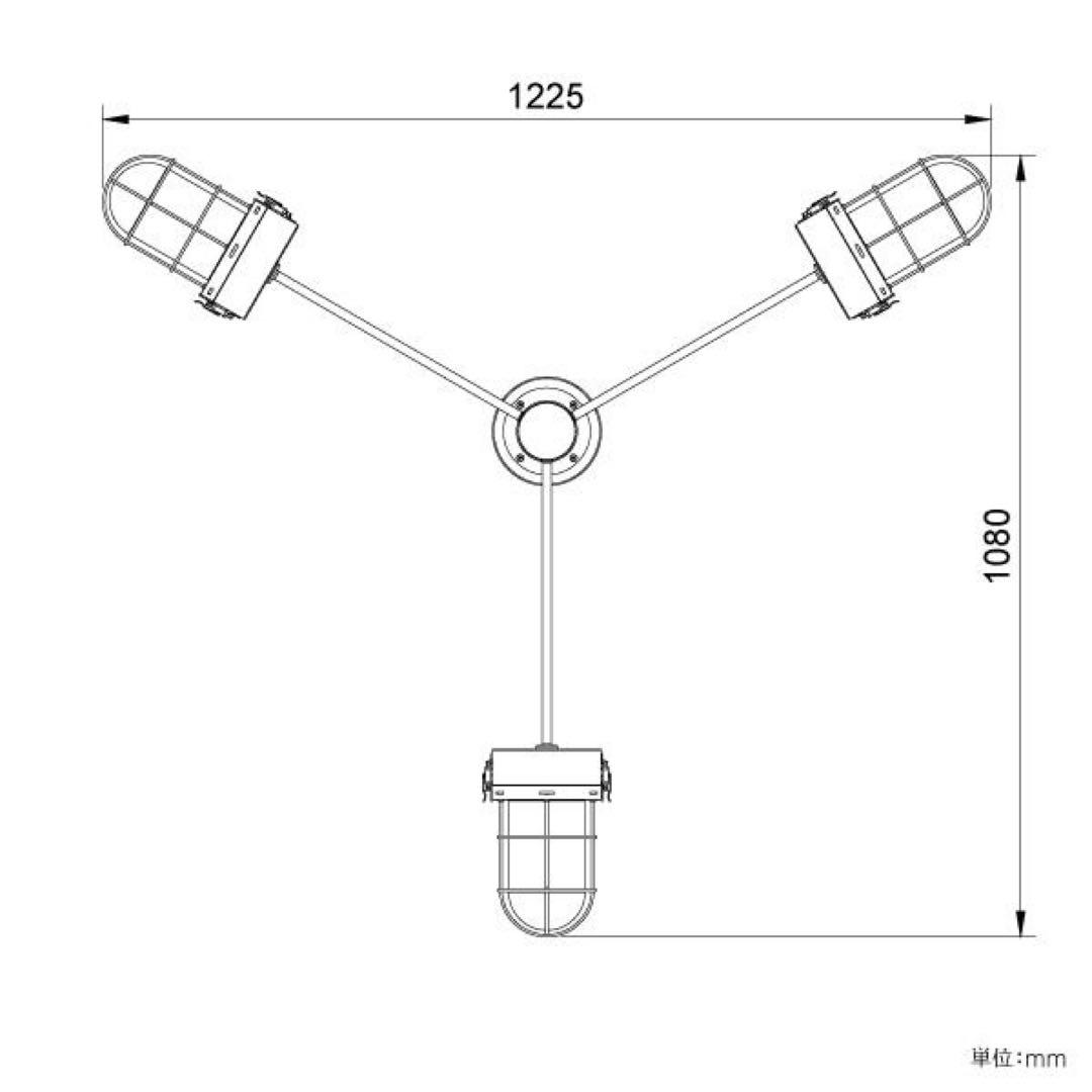 照明 ライト シーリングライト SELKIRK セルカーク　3灯