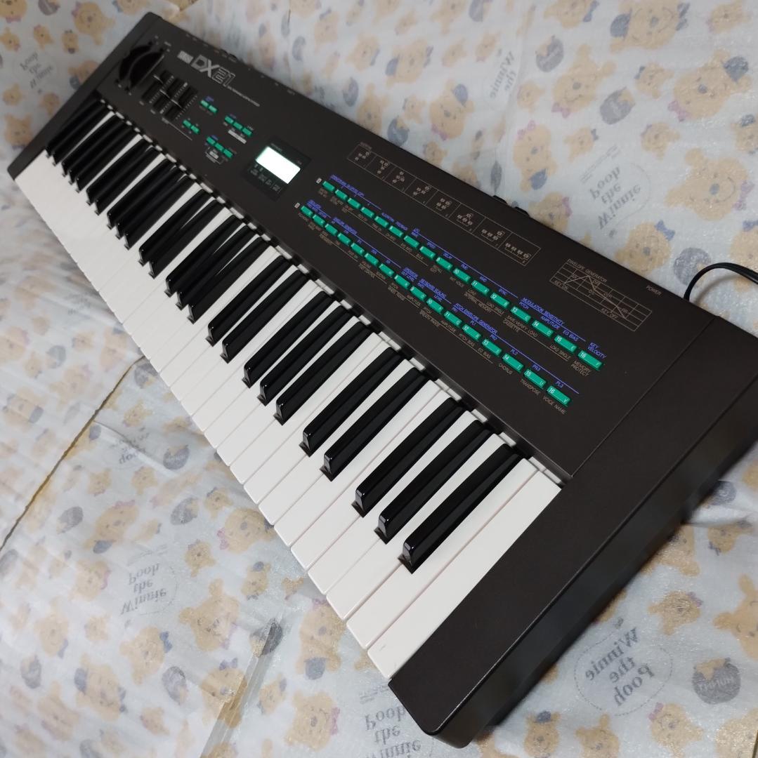 「 DX21 」YAMAHA・FM音源搭載デジタルシンセサイザー