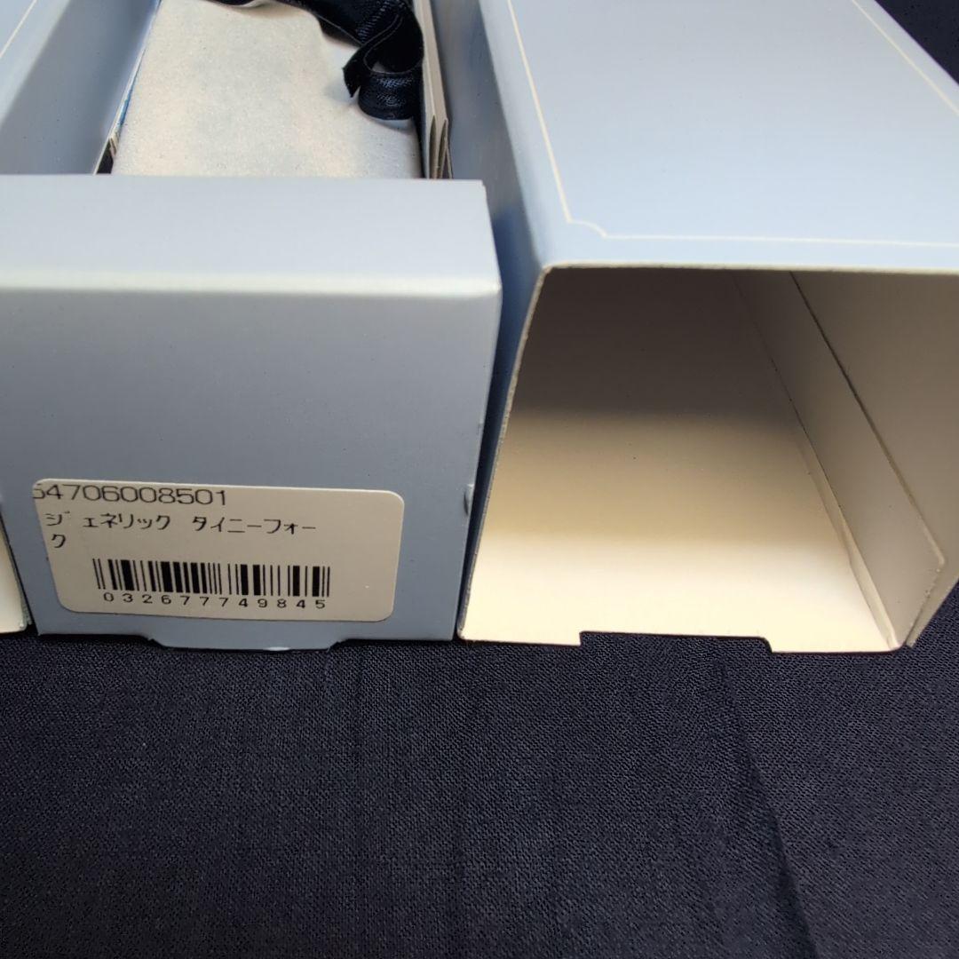 ウェッジウッド ジェネリックタイニー スプーンとフォークのセット 栞·箱付き