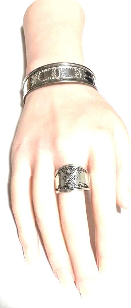 トゥアレグ族　ハンドメイド　シルバーリング