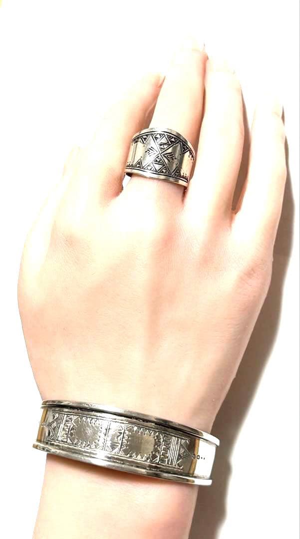 トゥアレグ族　ハンドメイド　シルバーリング