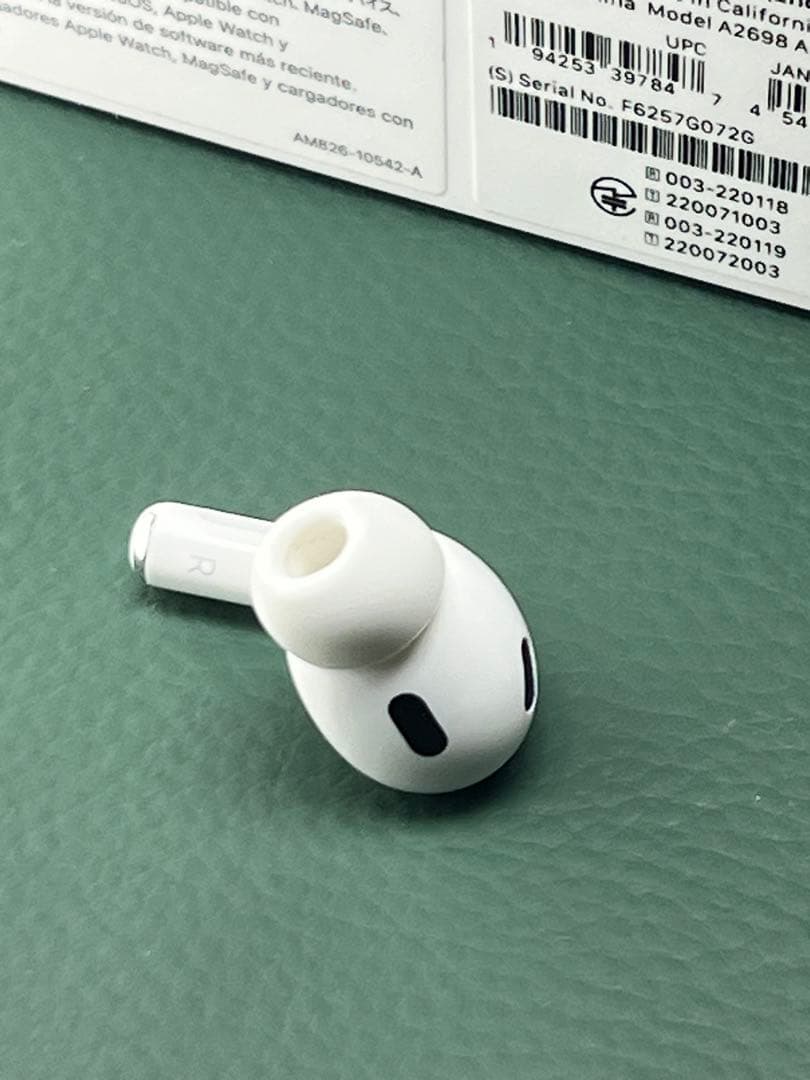 Apple AirPods pro第2世代イヤホン右のみA2698正規品動作品