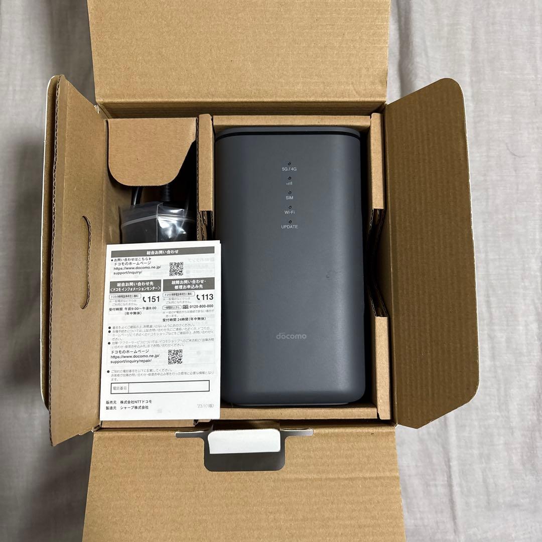 docomo 5Gルーター HR02 本体