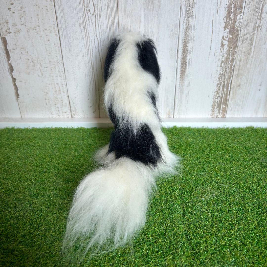 購入可能です。羊毛フェルト【狆】犬　※他にもオーダー受付中です。マック