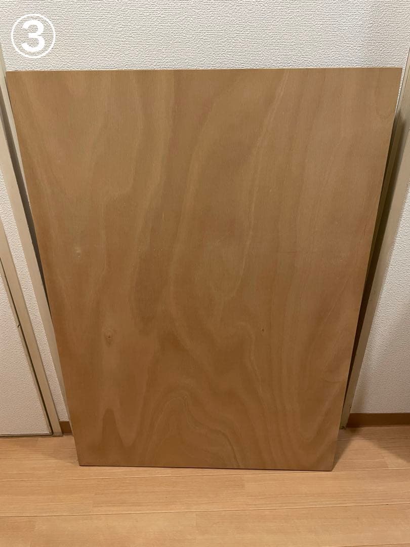 【中古品】（お値下げしました）B1 木パネル　4枚セット