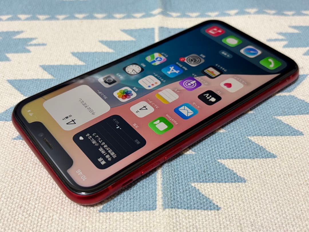 美品♪iPhone XR 128GB レッド 本体 SIMフリー