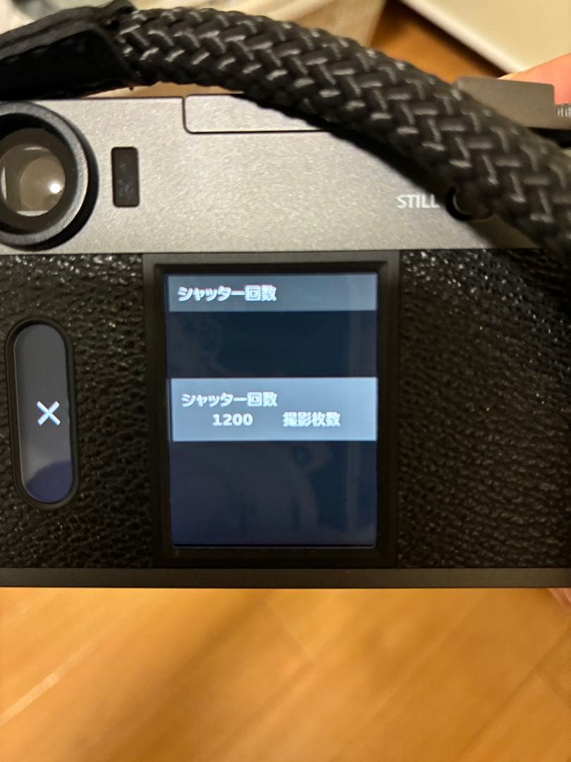 FUJIFILM X half チャコールシルバー　シャッター数1200回
