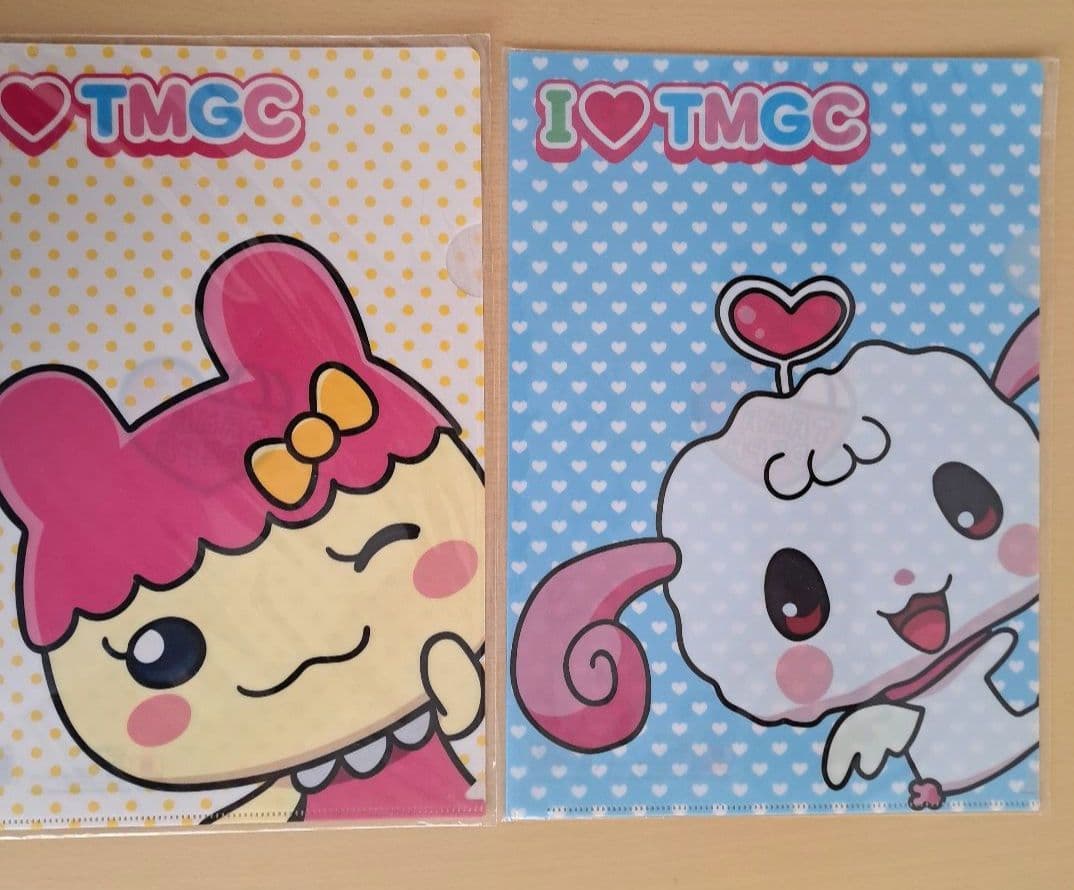 新品 たまごっち たまデパクリアファイル ちゃまめっち はぴはぴっち