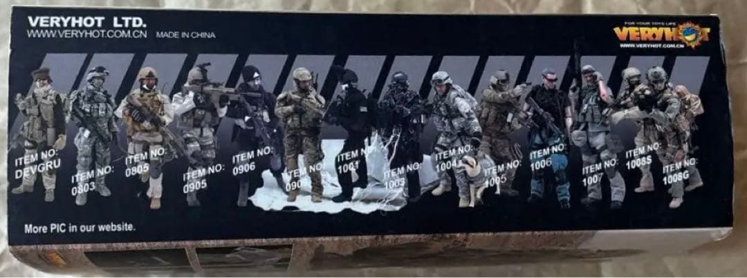 廃盤　VERYHOT社 アクション ミリタリー 狙撃　コスチューム　本体　セット