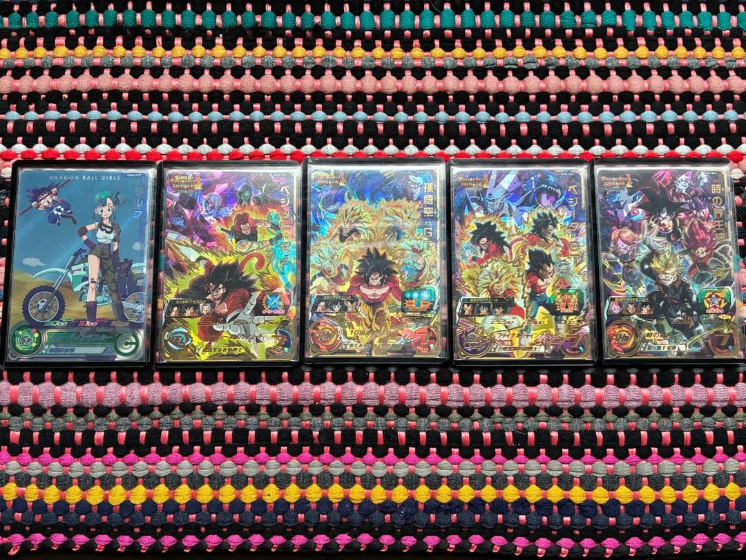 スーパードラゴンボールヒーローズ 3枚セット売り 期間限定おまけ5枚付き