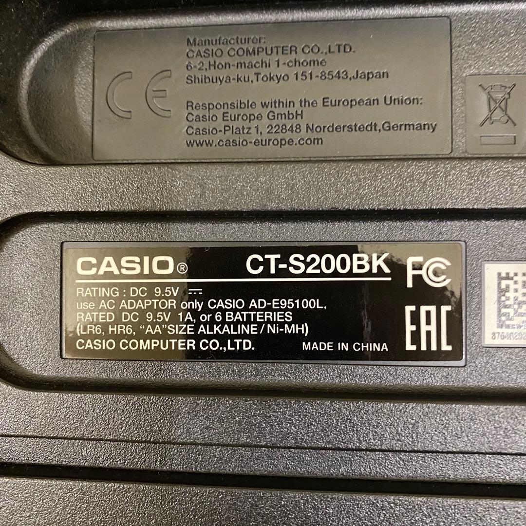 CASIO Casiotone CT-S200 電子ピアノ　キーボード　61鍵