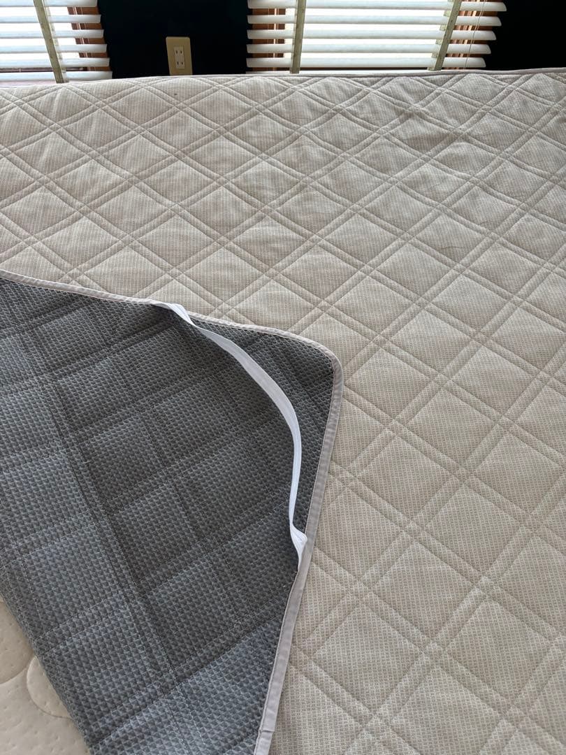 通販生活のひんやり敷きパッド 140×200 cm ダブルサイズ