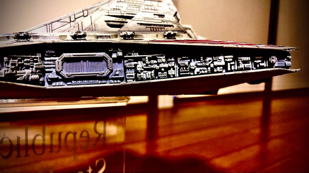 絶版❗️STAR WARS:リパブリックスターデストロイヤー全長約53cm完成品