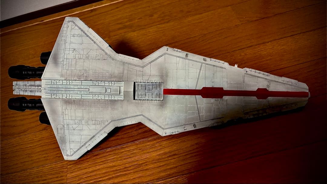 絶版❗️STAR WARS:リパブリックスターデストロイヤー全長約53cm完成品