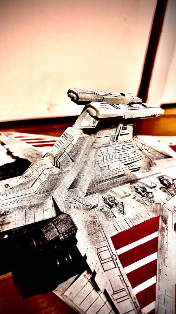 絶版❗️STAR WARS:リパブリックスターデストロイヤー全長約53cm完成品