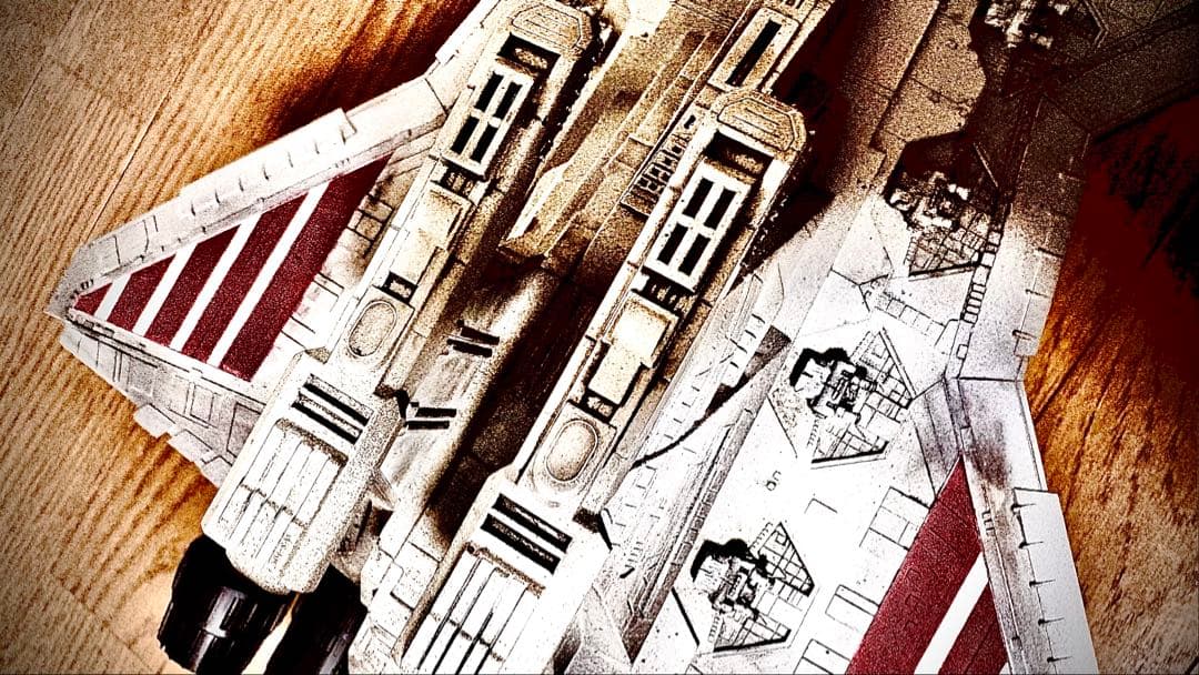 絶版❗️STAR WARS:リパブリックスターデストロイヤー全長約53cm完成品