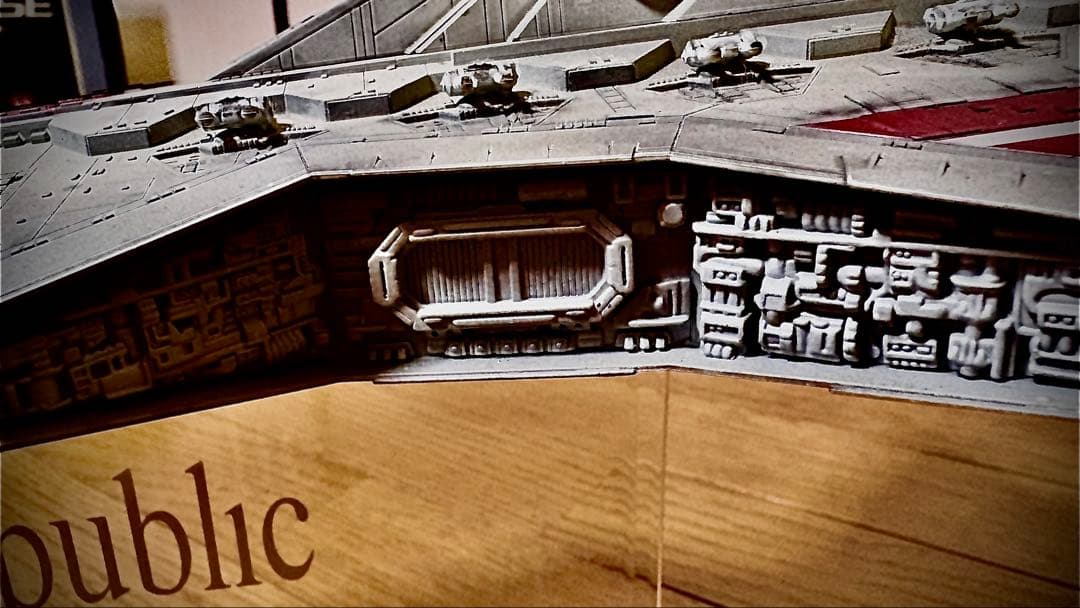 絶版❗️STAR WARS:リパブリックスターデストロイヤー全長約53cm完成品
