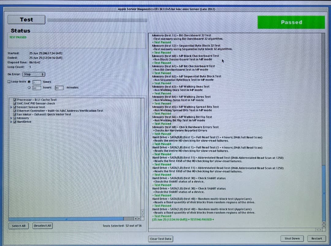 マニア向け美品 Mac mini Server 2012 i7 新品SSD＆HD