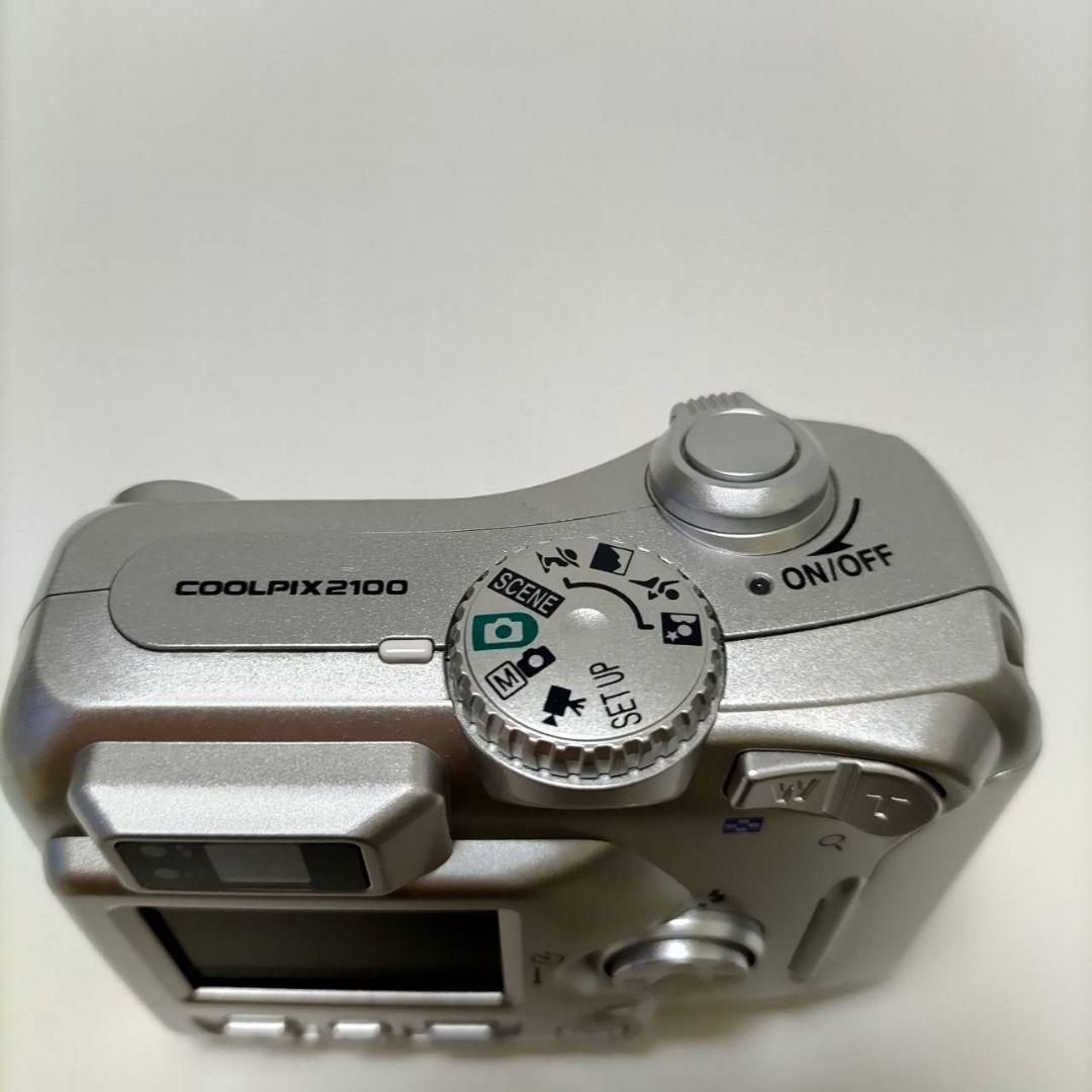 動作確認済み ニコン COOLPIX 2100 オールドコンデジ デジカメ