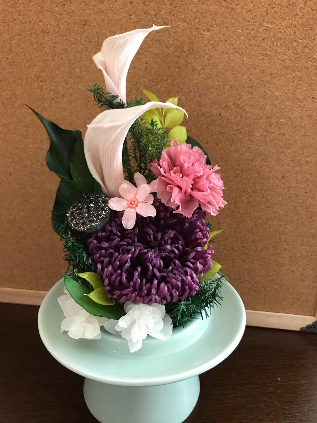 プリザーブドフラワー♡仏花