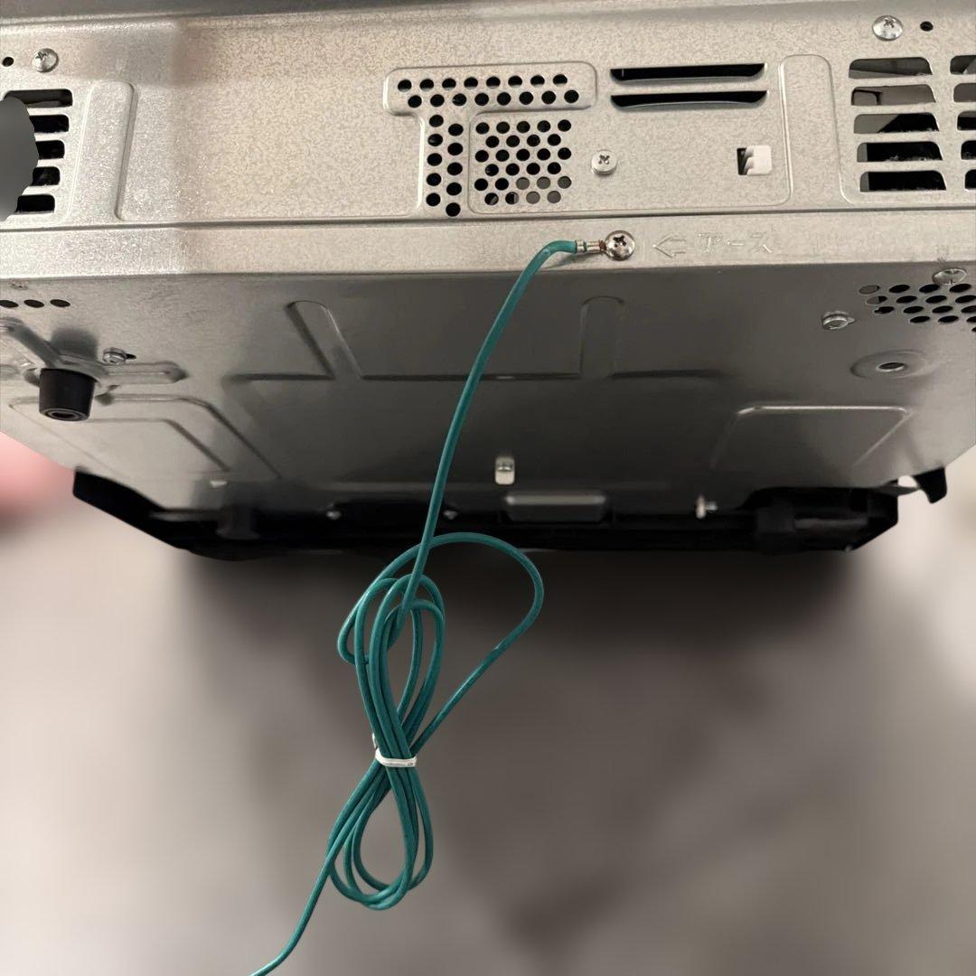 動作OK 日立 MRO-VS8 オーブンレンジ 2018年製 赤 左後脚欠品