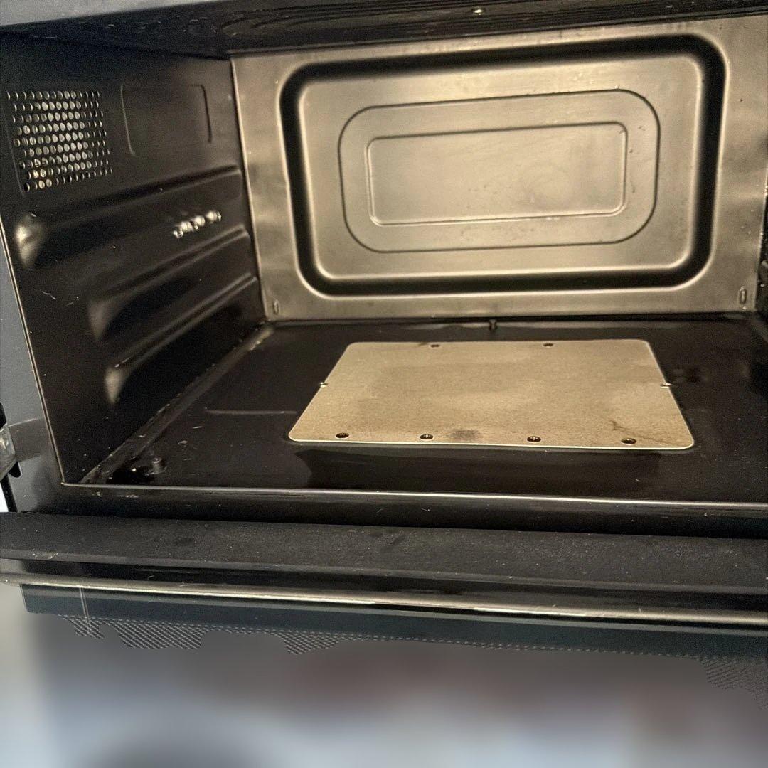 動作OK 日立 MRO-VS8 オーブンレンジ 2018年製 赤 左後脚欠品