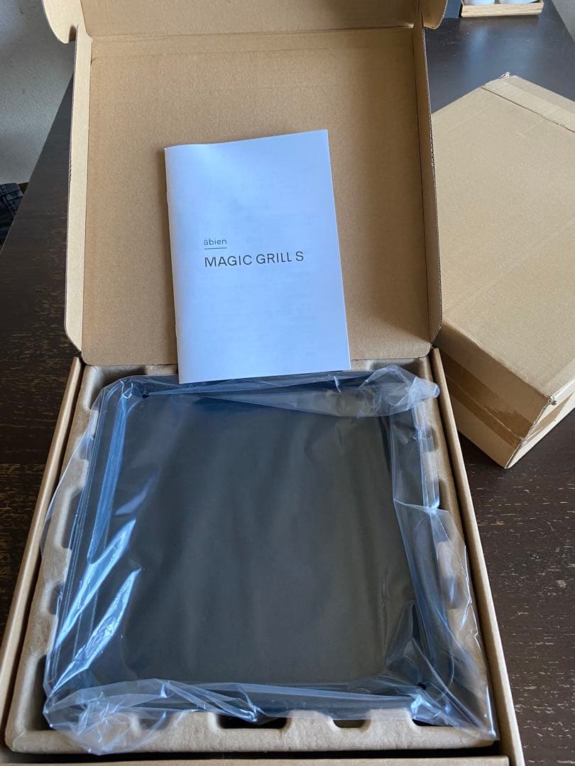 【新品未使用】abien マジックグリルS ブラック　XGS24-BK