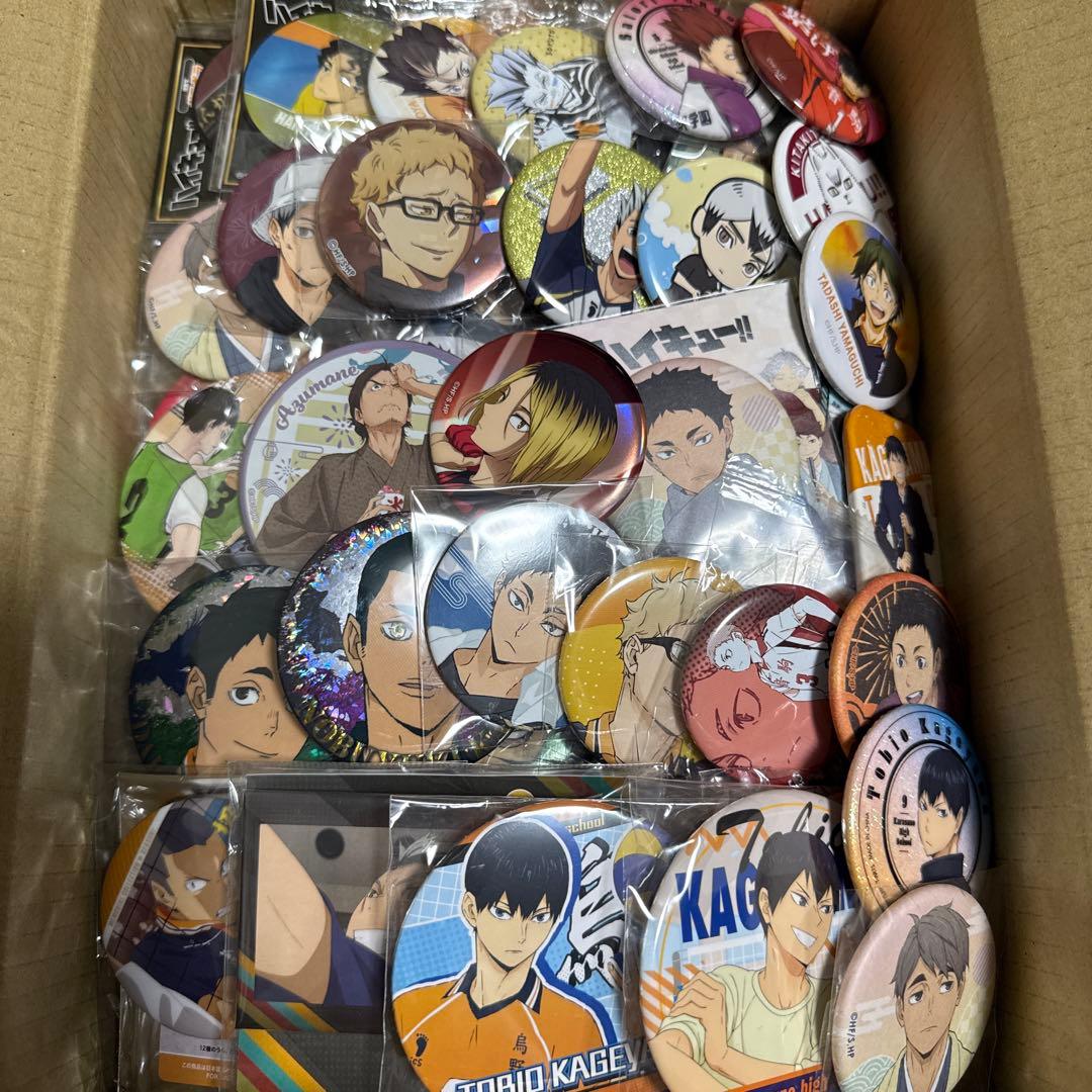 ハイキュー！　バッジ類　約300点大量まとめ売り