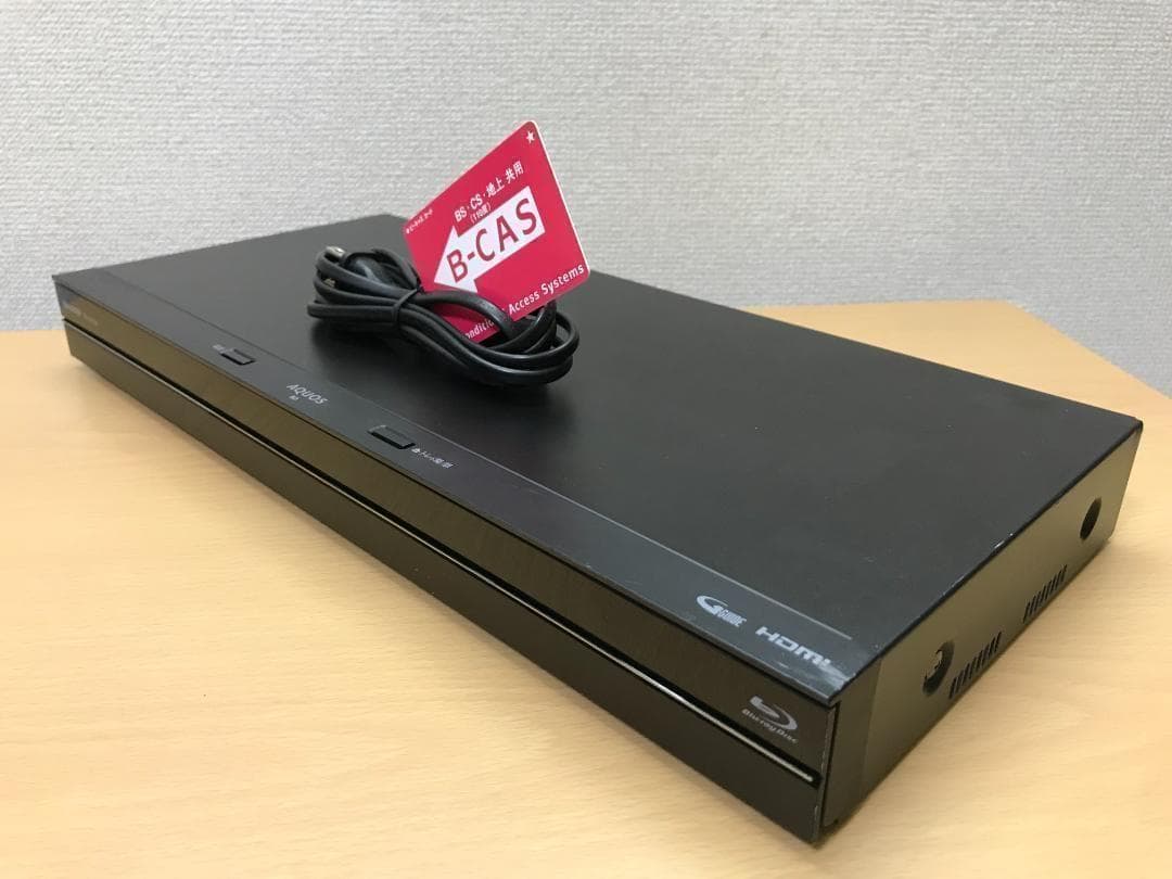シャープ ブルーレイレコーダー 「BD-NW1200」 動作品