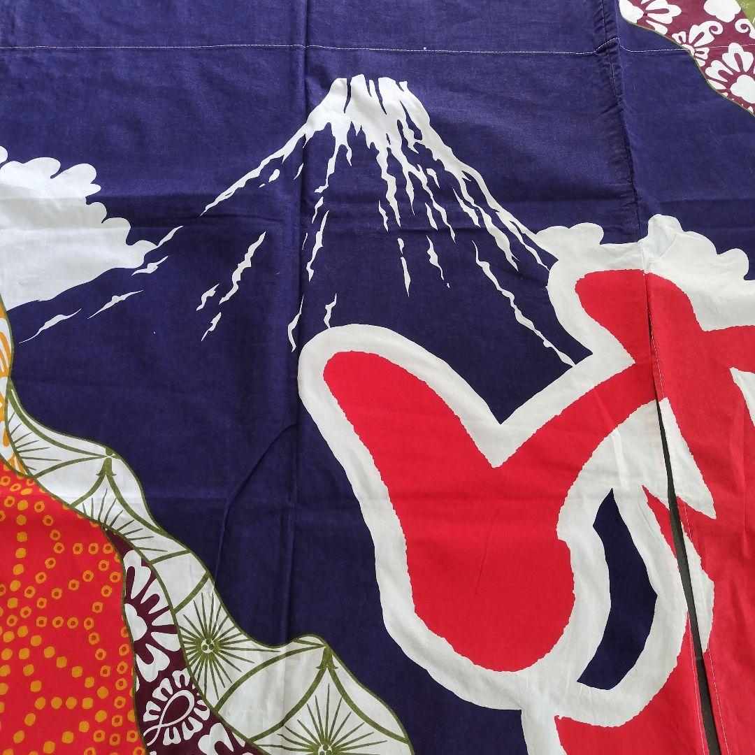 牛乳石鹸　銭湯暖簾のれん　富士山　男湯　女湯　各１枚