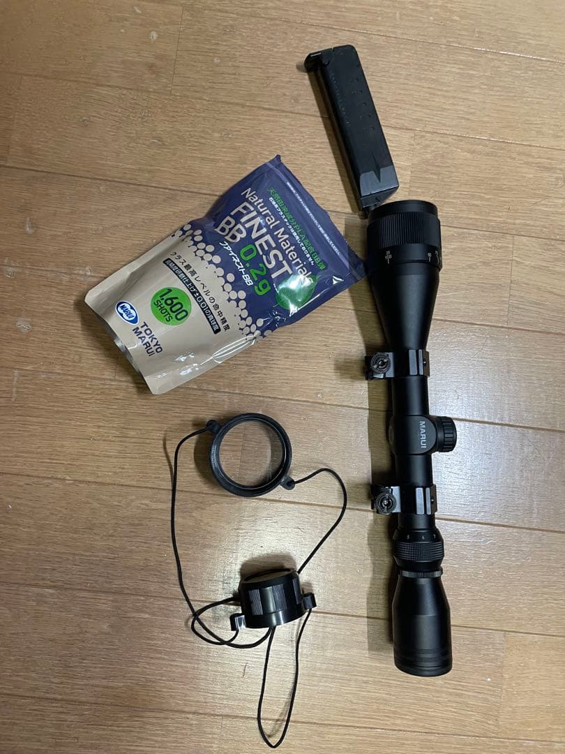 VSR-10 Gスペック＆サプレッサー:付属＆プロスコープ＆bb弾＆bbローダー