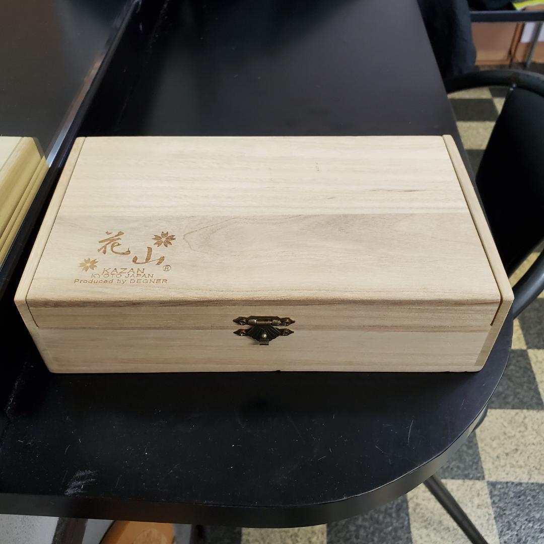 花山 KAZANレザーウレット長財布新品未使用品