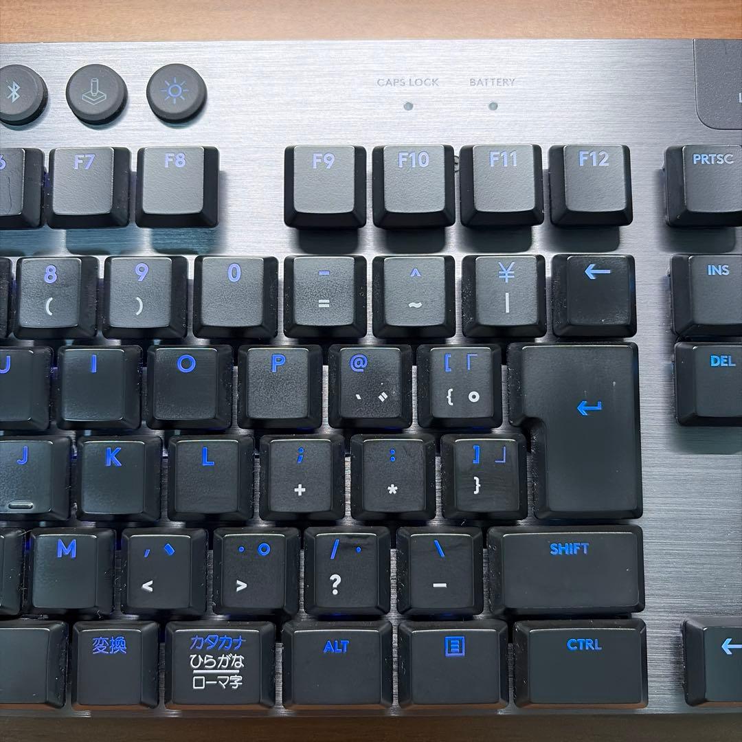 m*u様 Logicool G ゲーミングキーボード G913-LN リニア 赤