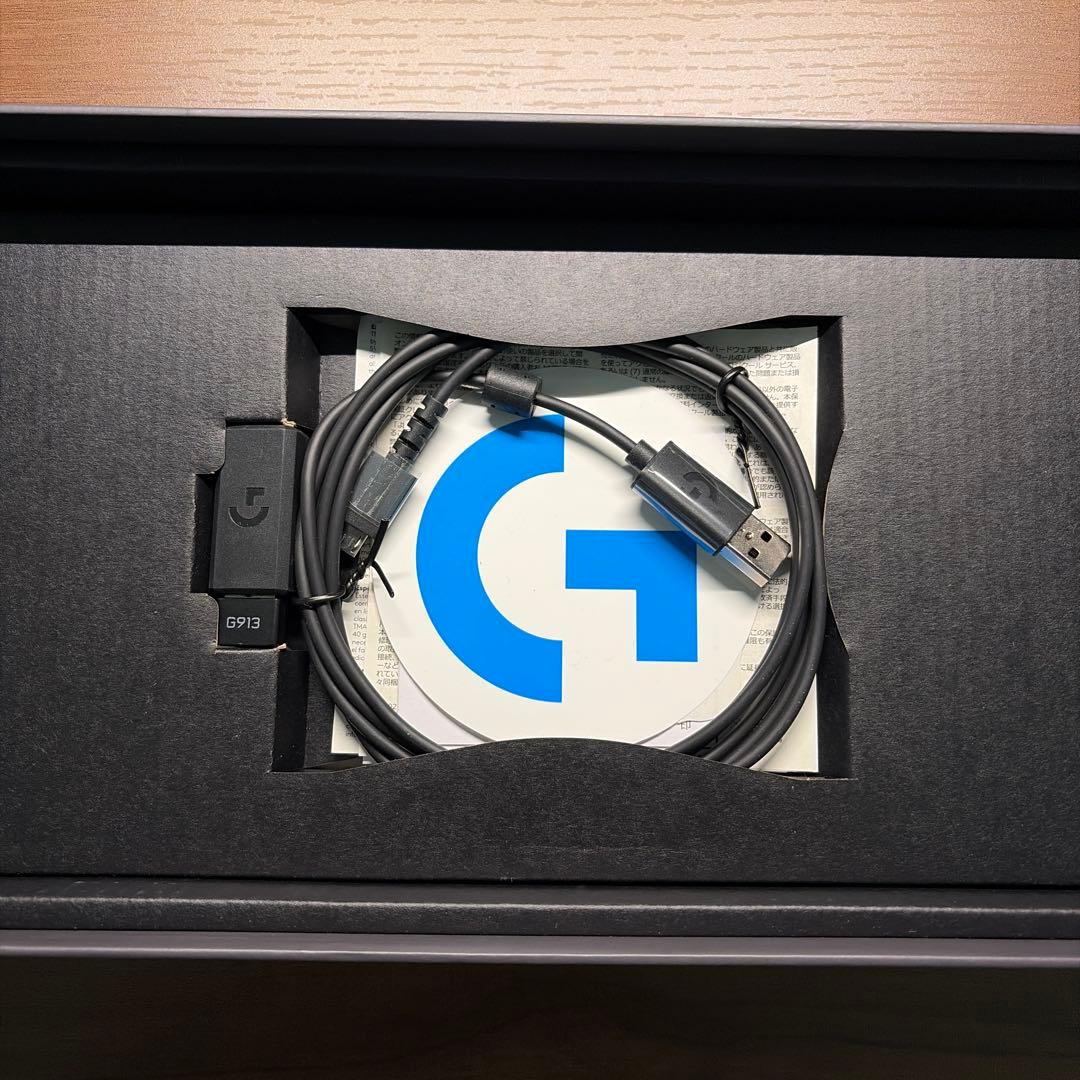 m*u様 Logicool G ゲーミングキーボード G913-LN リニア 赤