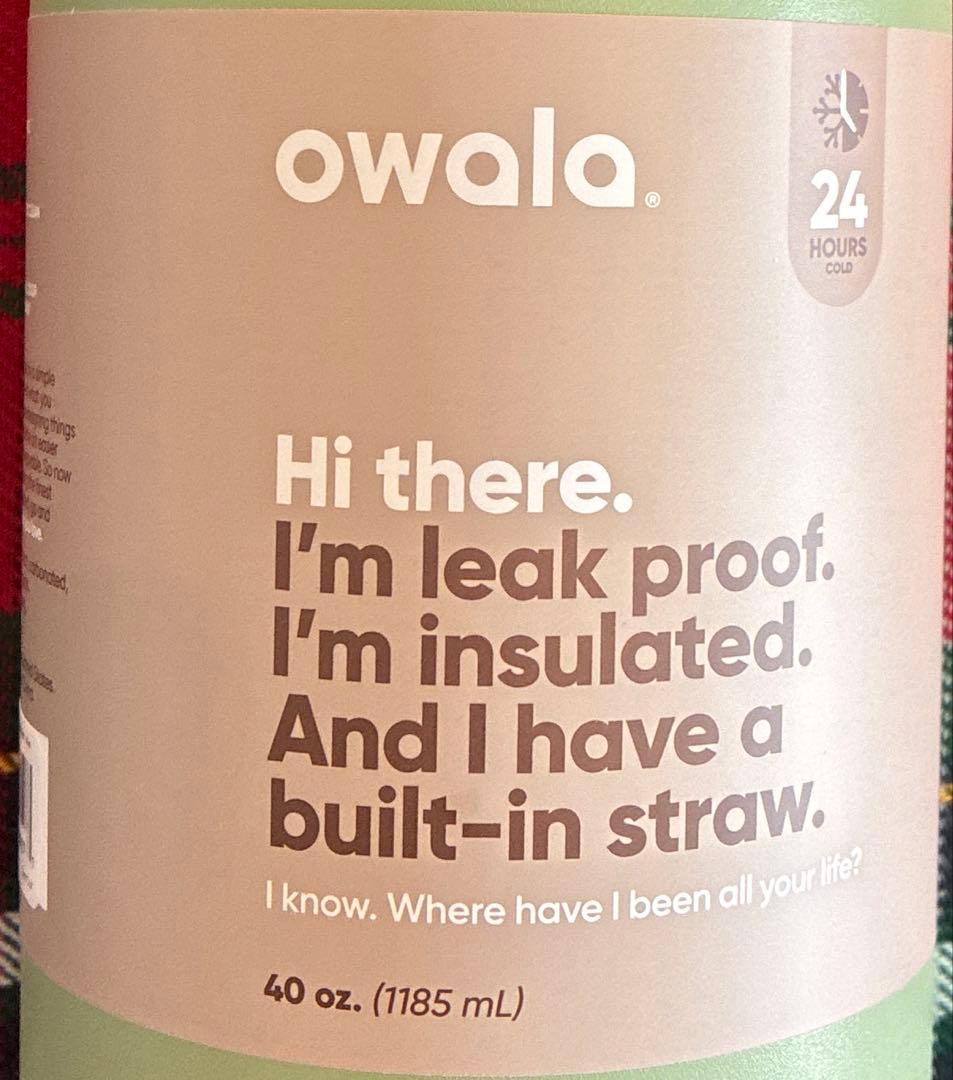 owala FreeSip ステンレスタンブラー 1185ml ブルー