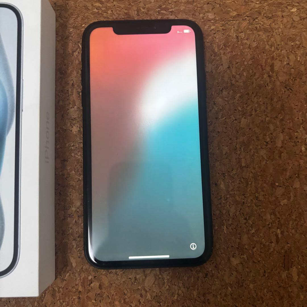 iPhone XR 256GB ブラック SIMフリー Apple 外箱付き